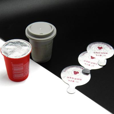 China 35.5mm Heat Seal Aluminum Foil Lid 1000pcs/ Box Coffee Capsule Nespresso for sale