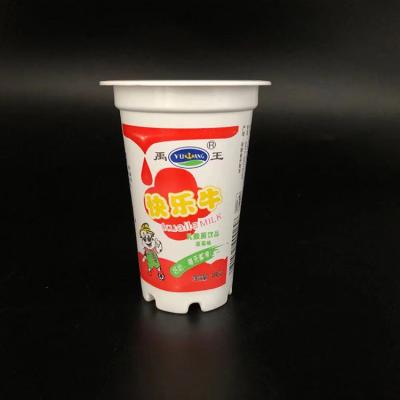 China Polypropylene Plastic Yogurt Cup 180ml 100mm for sale