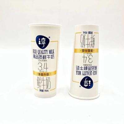 China Taza de empaquetado del yogur de encargo de un sólo recinto de Logo Ice Cream 6oz deformar la prueba antiusura en venta