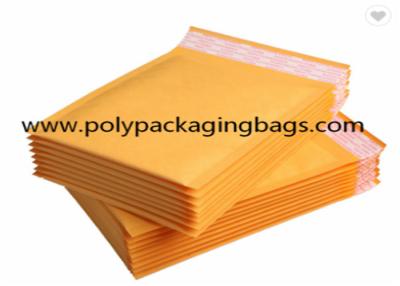 China Hot Melt Adhesive Seal Padded Kraft Bubble Envelopes for sale