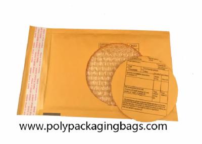 China Self Sealing #0 6x10 Gold Kraft Bubble Mailer for sale