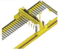 H-Beam production line overview