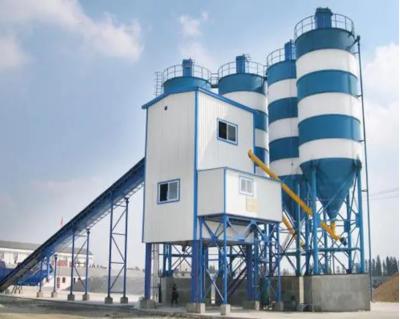 China XDEM HZS90 90M3H Stationary Concrete Mixing Batch Plant for sale