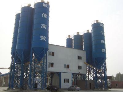 China 150m3/H Concrete Batching Mixing Plant , 200kW Wet Batch Concrete Plant for sale