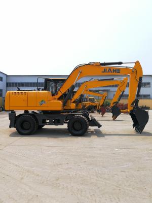 China 32km/H 13.5ton Wheel Loader Excavator With 4 Cylinder for sale