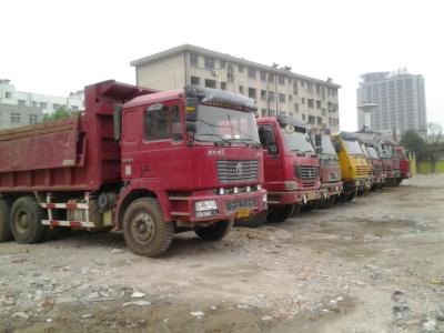 中国 セリウム31tの頑丈なダンプ トラック、336hp 8x4のダンプ トラック 販売のため