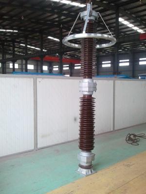 China IEC60099-4:2014 Standard 230kV Porcelain Housed Lightning Metal Oxide Surge Arrester for sale