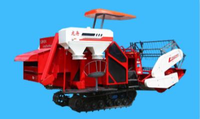 China Máquina segadora de alimentación completa de descarga manual del arroz 45kw en venta
