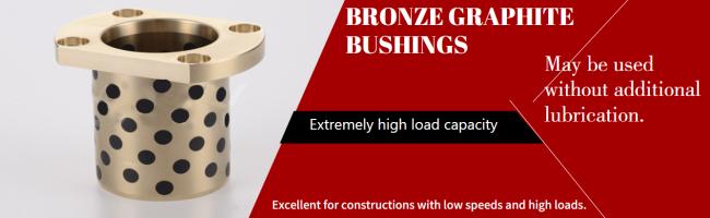 graphite plugged bronze bushing