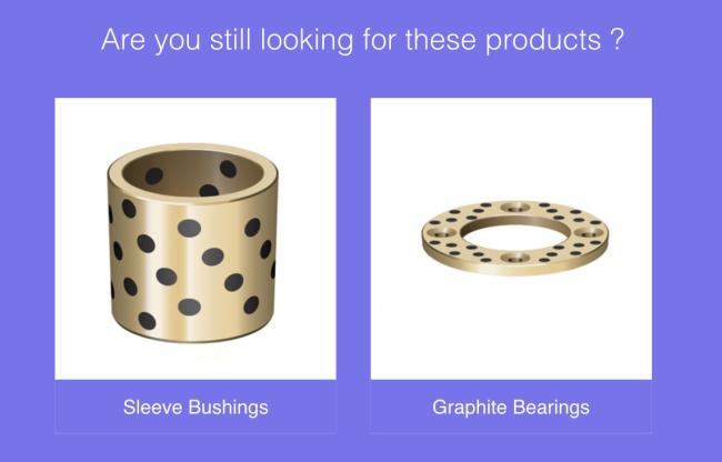 graphite plugged bronze bushing