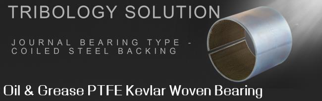 Tribology Solution Fiber Reinforced Composite Sleeve Bearing / Valve Bush