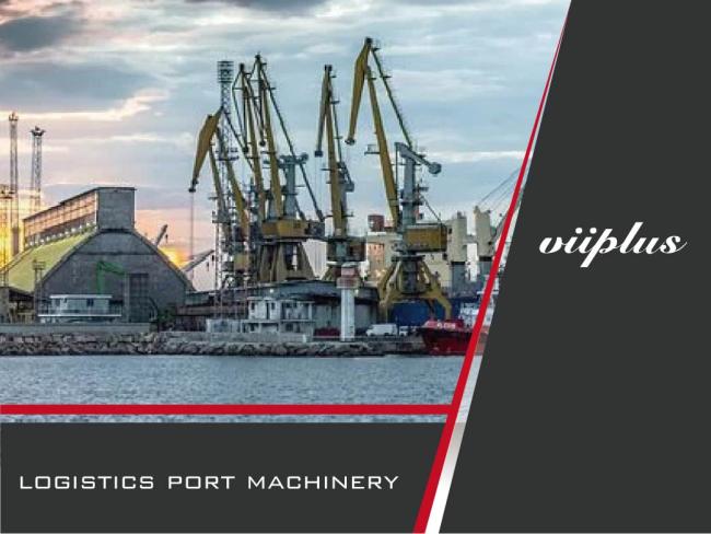 Port machinery dry sliding bearing