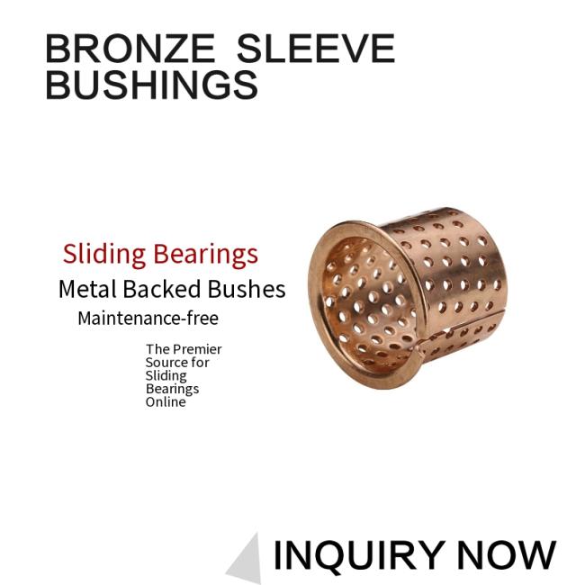 wrapped bronze bushing bocinas