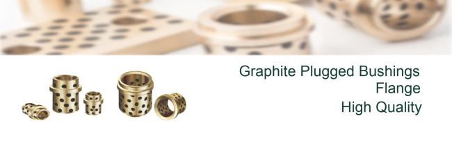 graphite plugged bushings