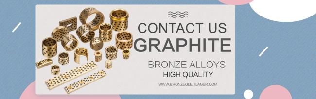 graphite plugged bushings 65x55x40 grafito bearing bushing buje de bronce grafito