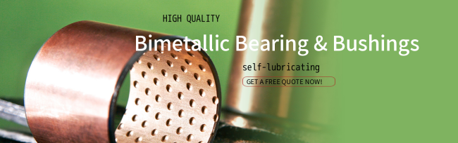 Factory Supply Gearbox Bimetal Bushings Bujes