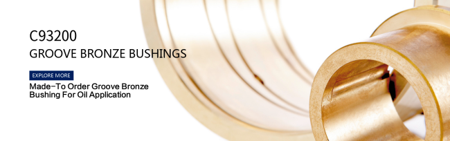groove bronze bushing