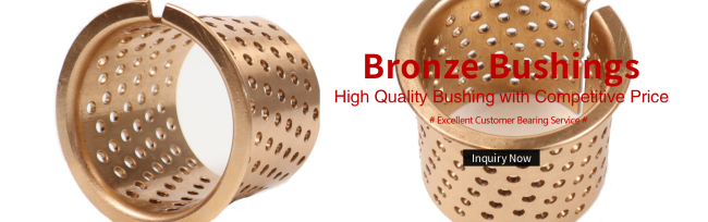 Wrapped bronze bushings
