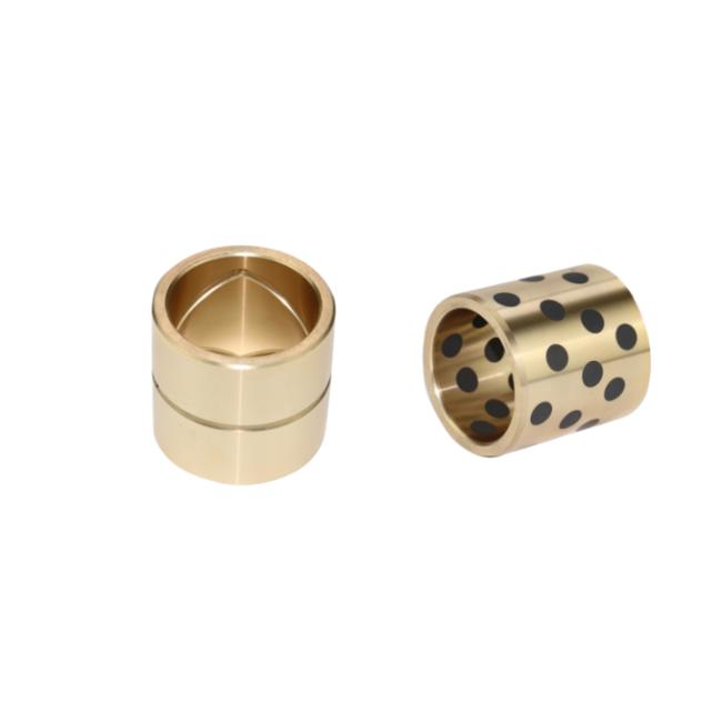 C932 bronze machined bushing with lubrication grooves