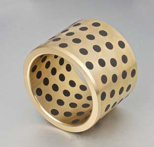 C95500 nickel aluminum bronze self-lubricating graphite bearing bushing for marine and offshore equipment
