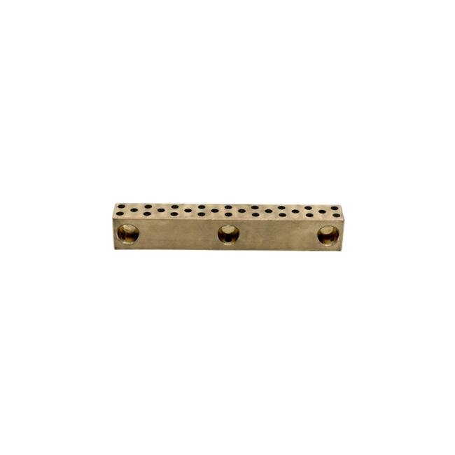 C63000 bronze groove plate for sliding bearing and guide applications