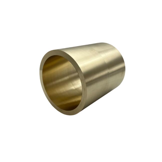 High-load C95500 bronze bushing for rotating shaft applications