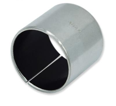 China Tin - Plated Steel / PTFE Dry Valve Bushing , Composite Sliding Bearing for sale
