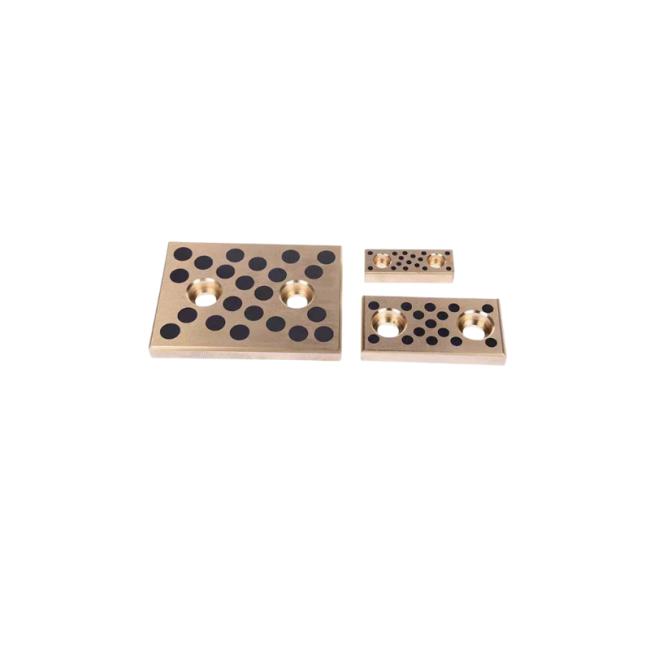 Precision-machined C86300 bronze plate for wear and corrosion resistance