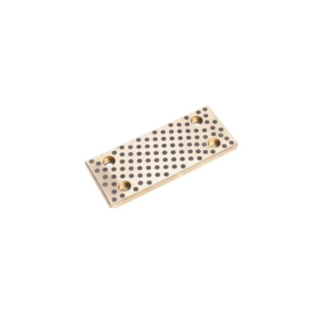 Corrosion-resistant C51000 bronze wear plate for marine and offshore use