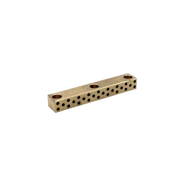 Precision-machined C86300 bronze plate for wear and corrosion resistance