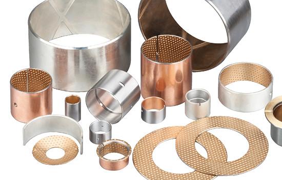 Low Friction Coefficient Bimetal Bearing Bushes with Oil Holes Ball Shaped