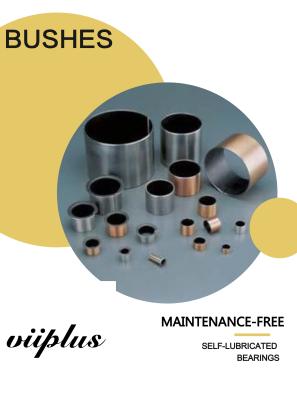 China Metal-Polymer Composite Bearings | Hydrodynamic Water Lubricated Sintered Bronze Journal Bearings for sale