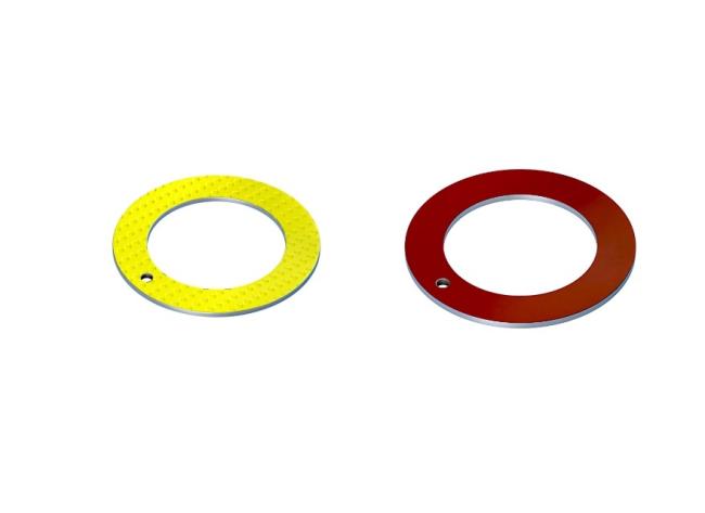 Flat Bronze Gleitlager Washer Gasket POM Coated Steel Composite For Heavy Industry