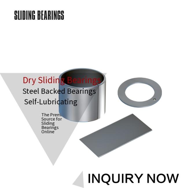 dry sliding bearing bushings