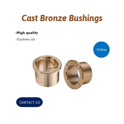 China C86300 C93200 C95400 Cast Bronze Bushings Grooving for sale