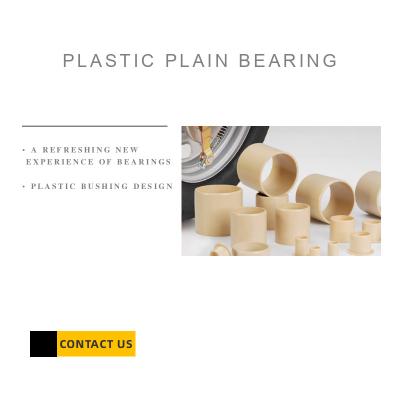 China EP Engineering Self Lubricating Plastic Plain Bearings, high speed, PTFE bearing for sale