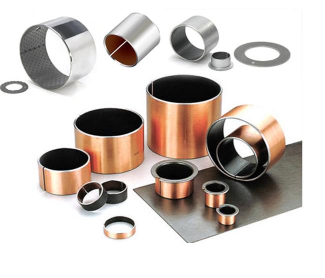 Maintenance Free Flanged Bushing Plate OEM Sleeve Self Lubricating Design For Heavy Duty Bearings