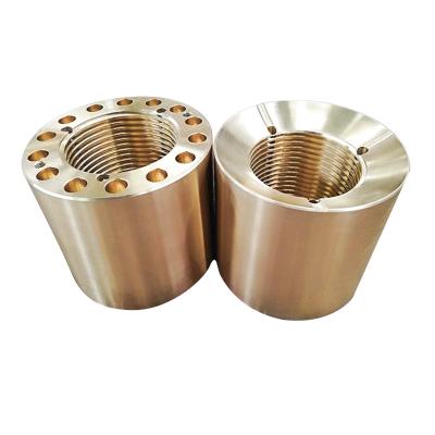 China Easy Installation Cast Bronze Bushings for Continuous Casting Foundry Technology for sale