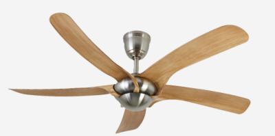 China Silver ECO European Ceiling Fans 52in Energy Efficient Ceiling Fans for sale