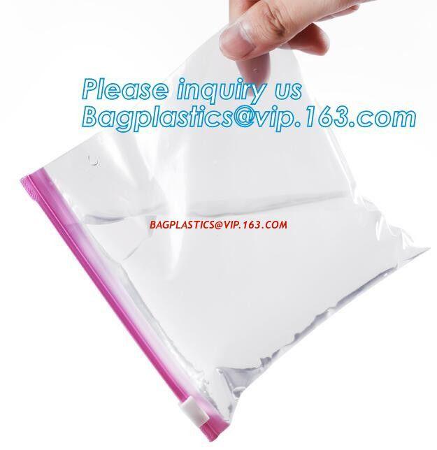 slider ziplock bag doypack zipper/ECO-friendly slider bag, Slider Bags Stand Up Slider Bags For Food, frosted zipper loc