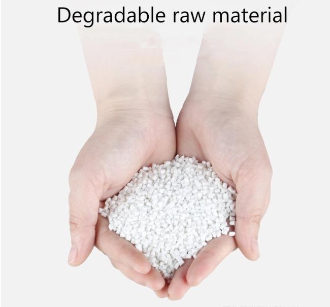 cornstarch 100% biodegradable compostable plastic PLA PBAT reclosable ziplock zipper packaging bags
