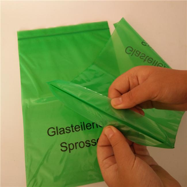LDPE compostable and biodegradable ziplock plastic bags
