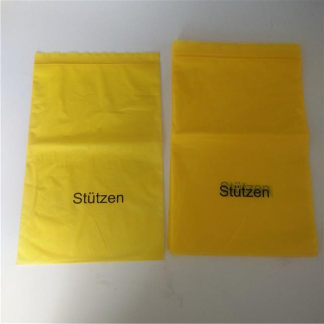 LDPE compostable and biodegradable ziplock plastic bags