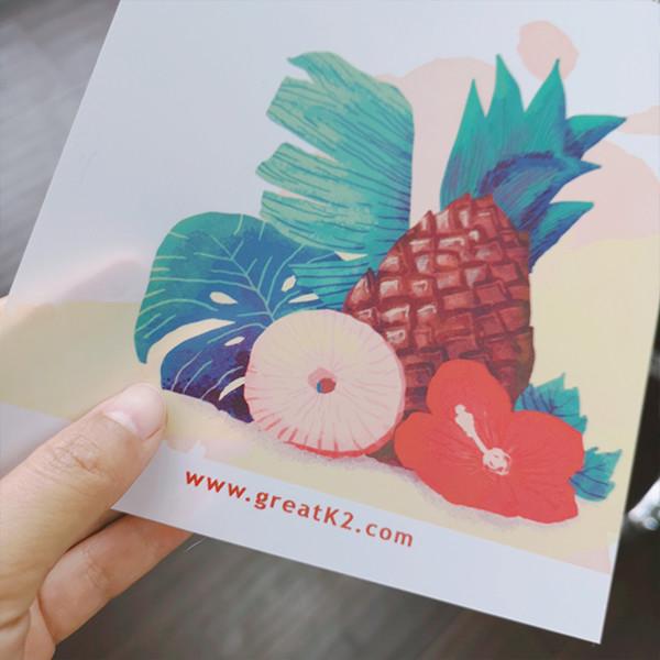 Printable backlit film