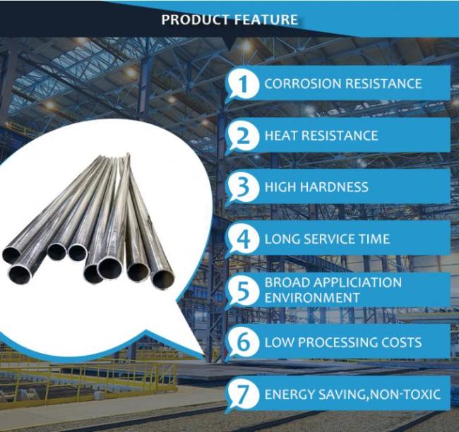 Food Grade Stainless Steel Pipe Tube Seamless SS316L Material 200mm Diameter 3