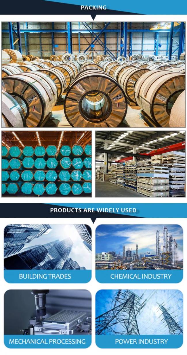 Food Grade Stainless Steel Pipe Tube Seamless SS316L Material 200mm Diameter 5