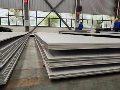 China ISO 2B Finish Stainless Steel Metal Plates Hot Rolled 0.1 Mm Thickness for sale