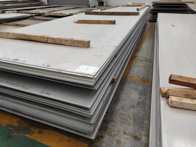 China SUS304 placa lisa de aço inoxidável 2B 4' de superfície ×8 ' com laminado a alta temperatura à venda