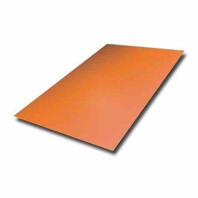 China Mirror Copper Plate Sheet Metal 1m 2m 3m 6m Machining Industry ASTM B36 ASTM B194 for sale
