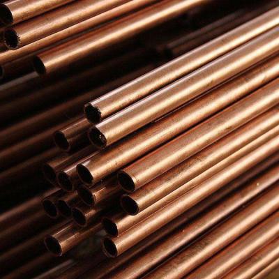 China 4 Inches Copper Pipe Tube For Air Condition Refrigerator 3m 6m Length for sale